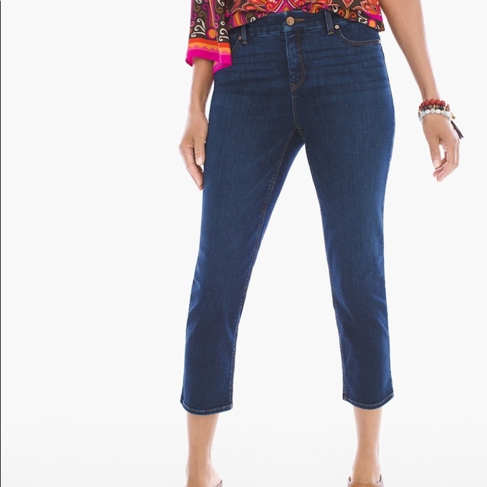 Chico’s Cropped Jeans size 1